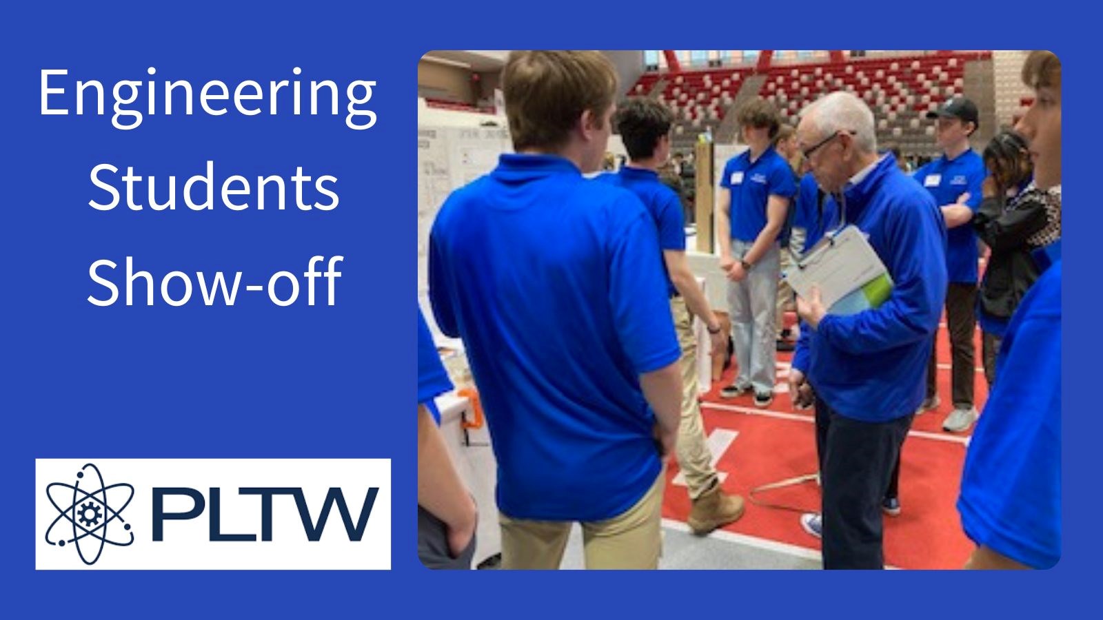 Students in Intro to Engineering Design showcased their work developing/approving assistive devices at the Applied Learning Showcase in Boston.