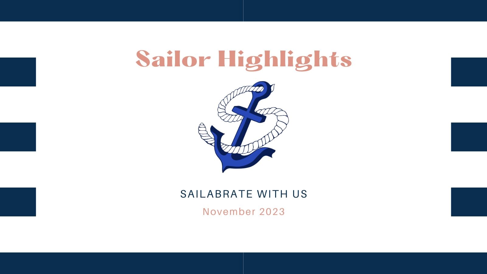 Sailor Highlights November