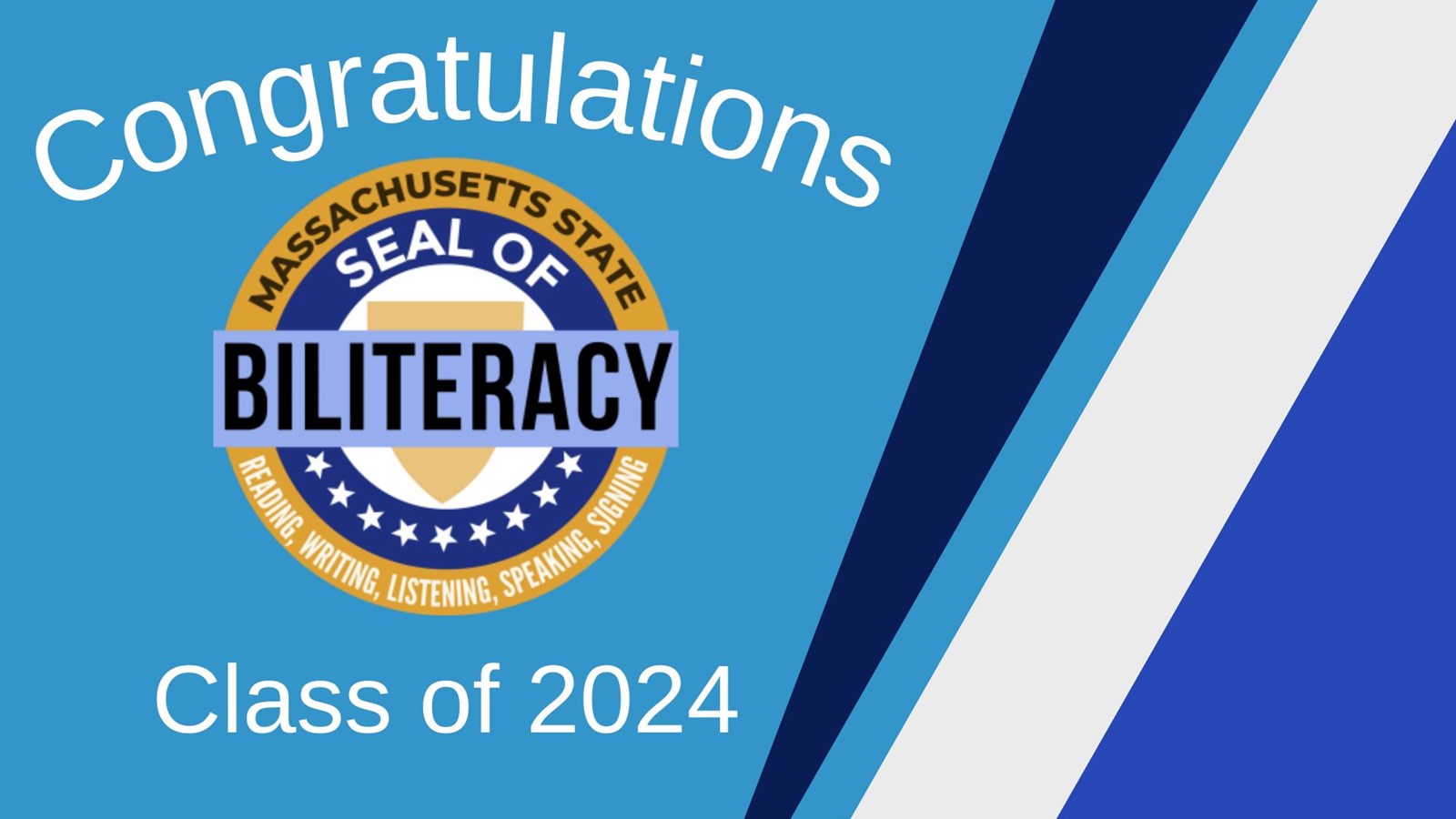 17 Graduates Earn the Seal of Biliteracy