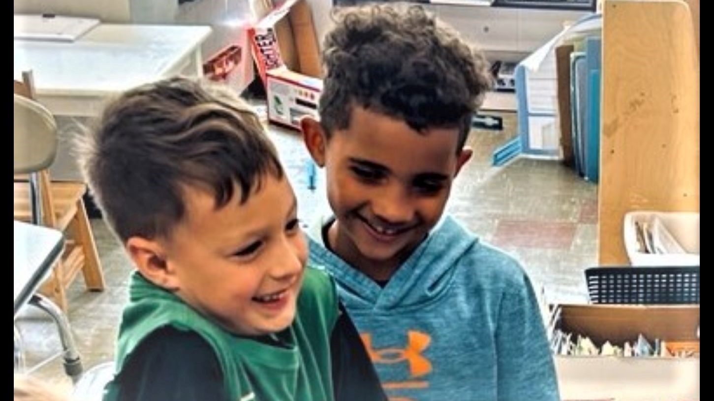smiling students