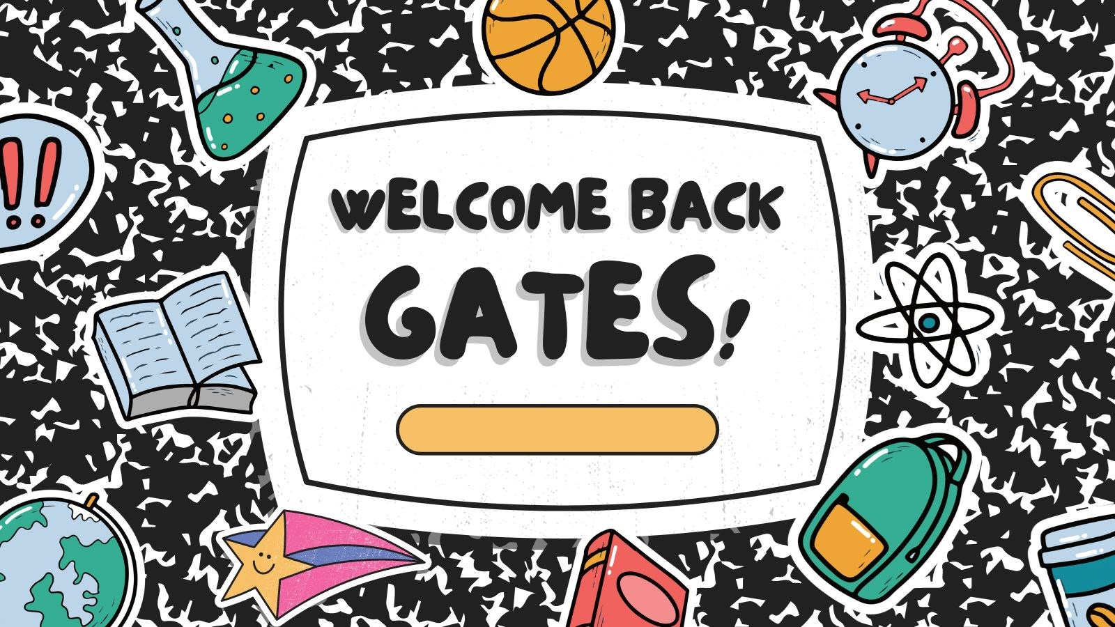 Welcome back Gates!